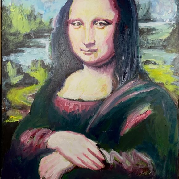 "Impressions of Mona Lisa"  Print - Picture 2 of 2